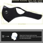 11-Piece Set: Breathable Bacteria-Proof Sport Face Mask with Activated Carbon PM 2.5 - Image 12