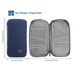 12 Pocket Travel Passport Wallet - Image 49