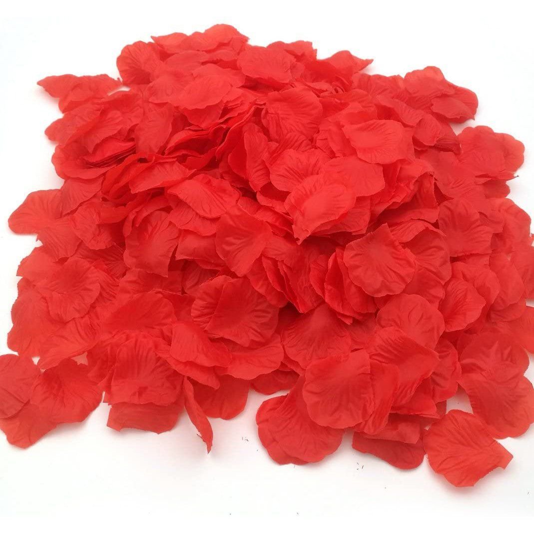 2200-Piece: Silk Rose Petals Wedding Flower Decoration - Image 9
