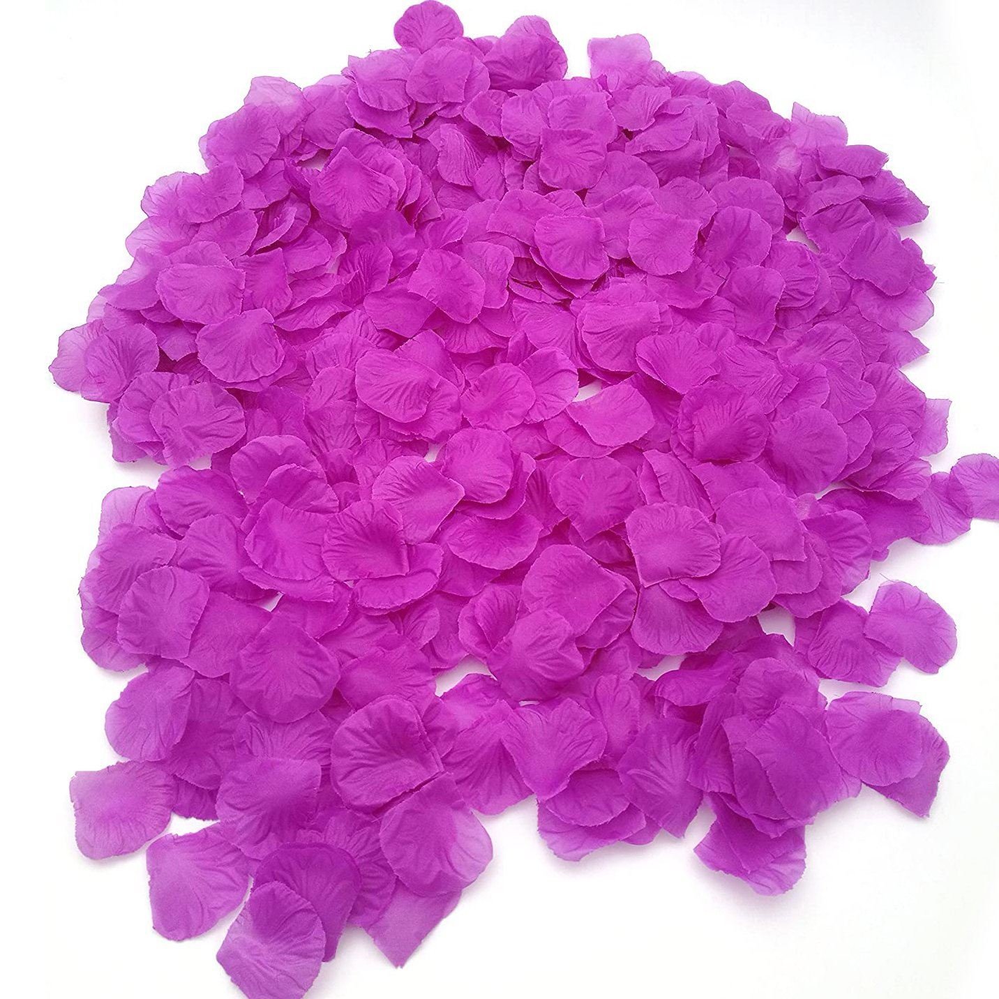2200-Piece: Silk Rose Petals Wedding Flower Decoration - Image 6
