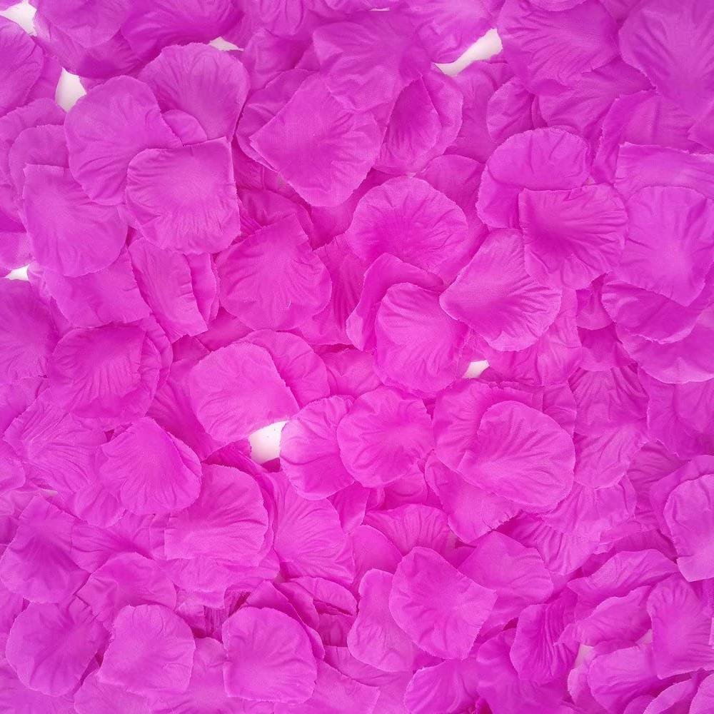 2200-Piece: Silk Rose Petals Wedding Flower Decoration - Image 5