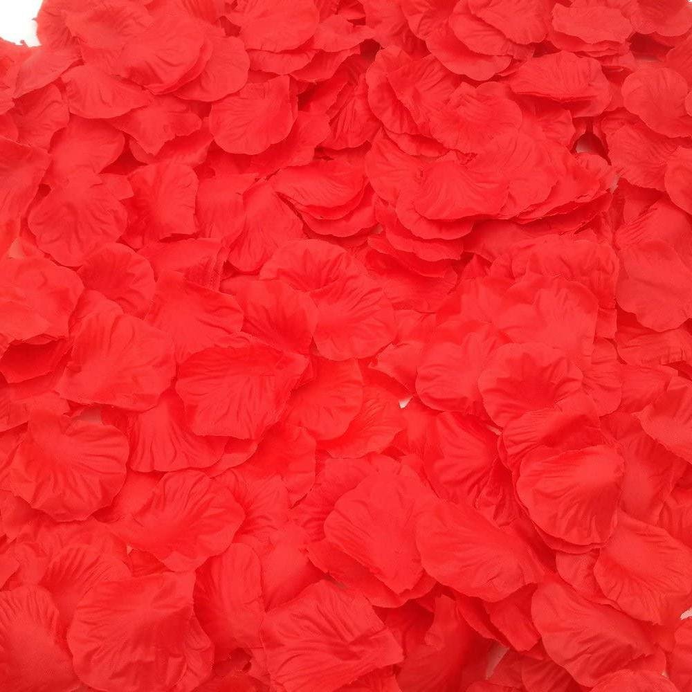 2200-Piece: Silk Rose Petals Wedding Flower Decoration - Image 8