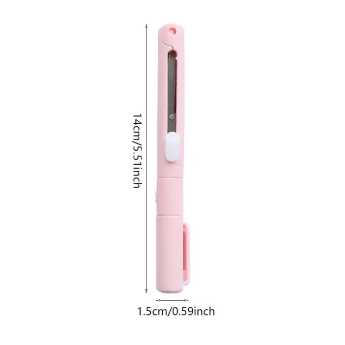 3-Pack: 2-in-1 Pen Style Scissors with Paper Cutter - Image 6