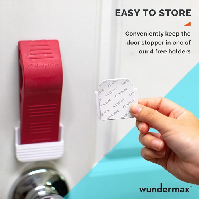 3-Pack: Wundermax Rubber Security Door Stoppers - Image 6