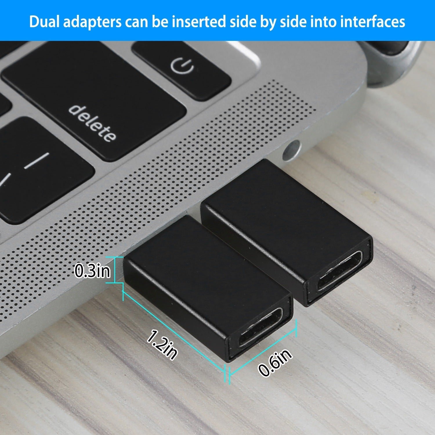 3-Packs: USB Type-C Male to USB A 3.0 OTG Male Port Converter - Image 12