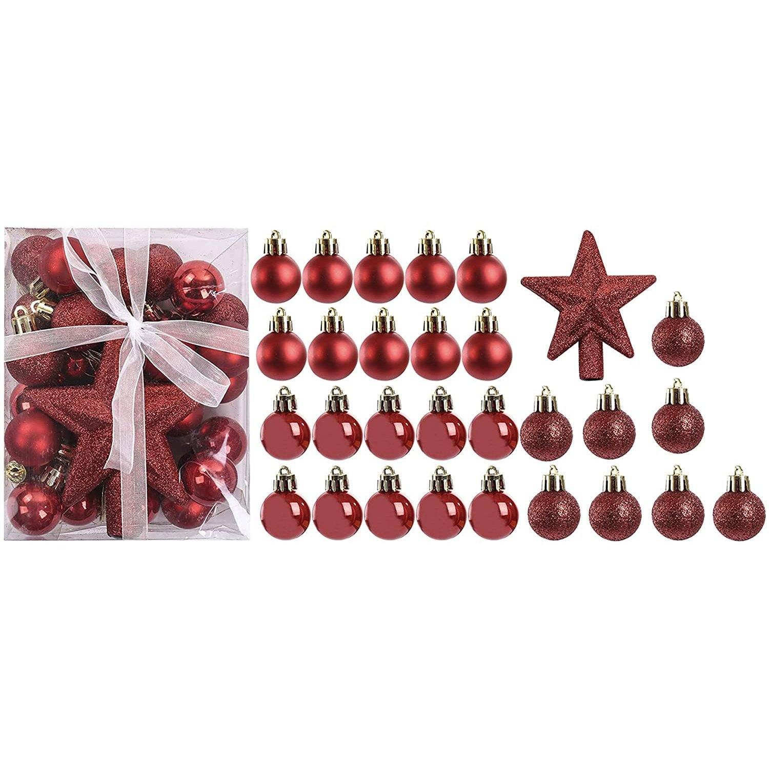 30-Piece: Christmas Balls Ornaments for Xmas Tree - Image 10