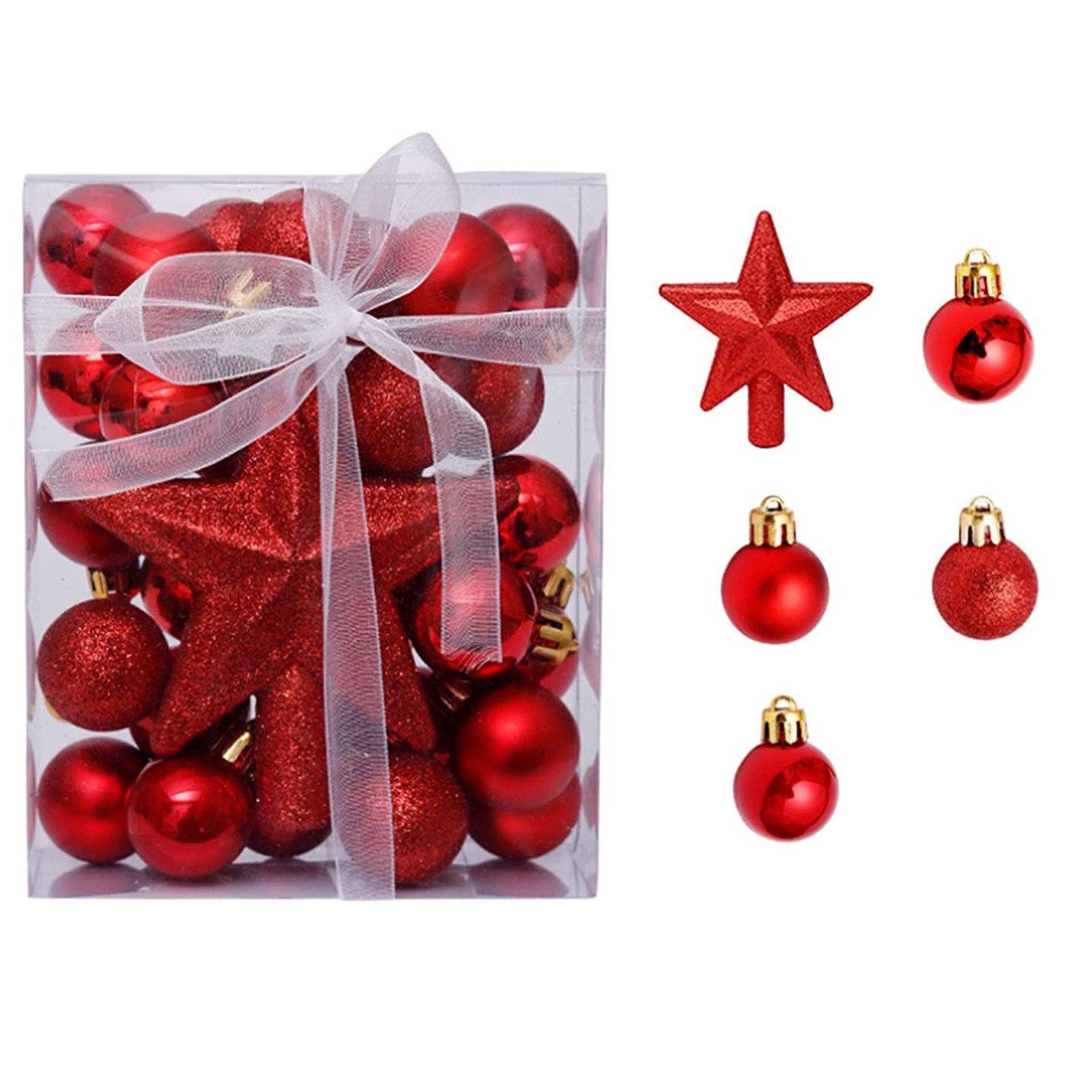 30-Piece: Christmas Balls Ornaments for Xmas Tree - Image 11
