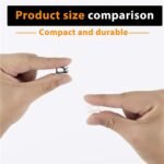 50-Pieces: Cable Clips, Adhesive Cable Organizer Cord Holder - Image 5
