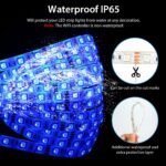 5M LED Strip Light 5050 SMD RGB Waterproof Smart WIFI IR APP Controller - Image 4