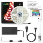 5M LED Strip Light 5050 SMD RGB Waterproof Smart WIFI IR APP Controller - Image 11