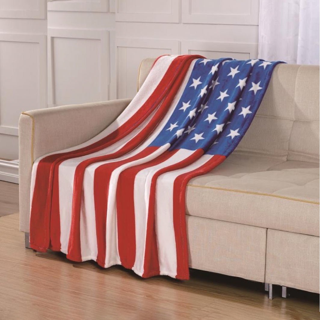 American Flag Ultra-Lush Oversized Throw Blanket - Image 4