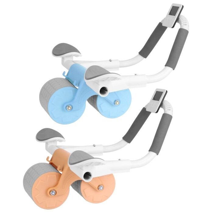 Automatic Rebound Abdominal Wheel Roller for Core Strength with Timer Kneel Pad - Image 1