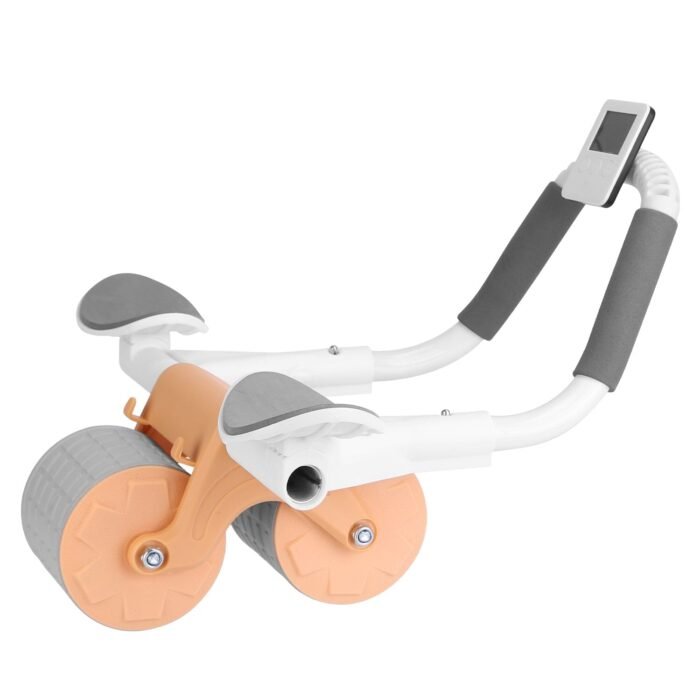 Automatic Rebound Abdominal Wheel Roller for Core Strength with Timer Kneel Pad - Image 2