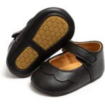 Baby Girls Mary Jane Flats Non-Slip Toddler First Walkers Princess Dress Shoes - Image 8