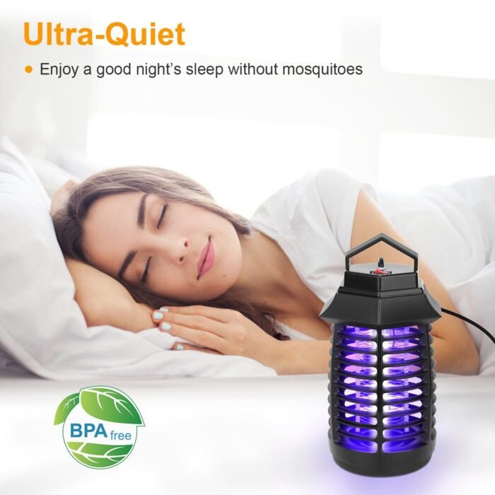 Bug Zapper Electric UV Mosquito Killer Lamp - Image 6