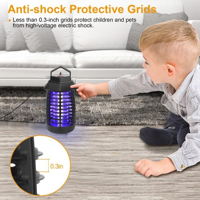 Bug Zapper Electric UV Mosquito Killer Lamp - Image 5