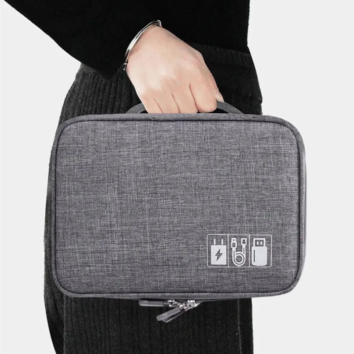 Cable Storage Bag Waterproof Digital Electronic Organizer - Image 12