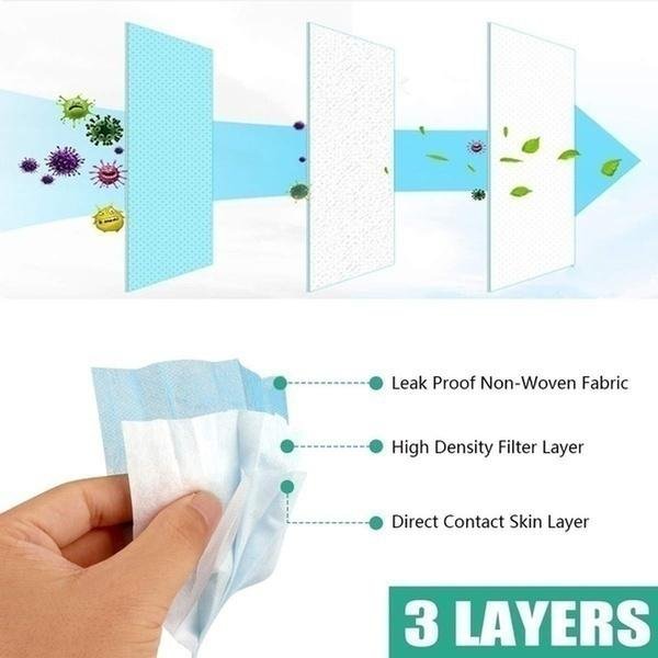 Christmas Special Mask Disposable Dustproof and Breathable Three-layer Protective Cover - Image 8