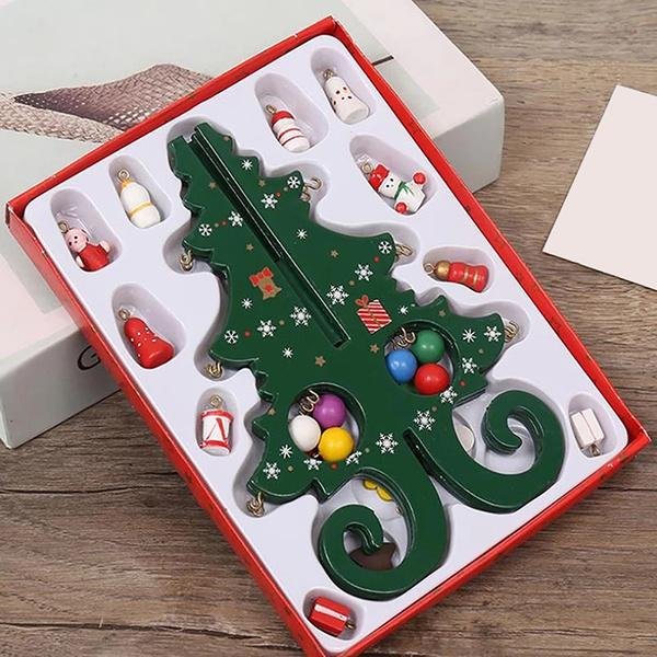 DIY Stereo Wooden Christmas Tree - Christmas Decoration Ornaments - Image 4
