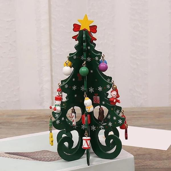 DIY Stereo Wooden Christmas Tree - Christmas Decoration Ornaments - Image 8