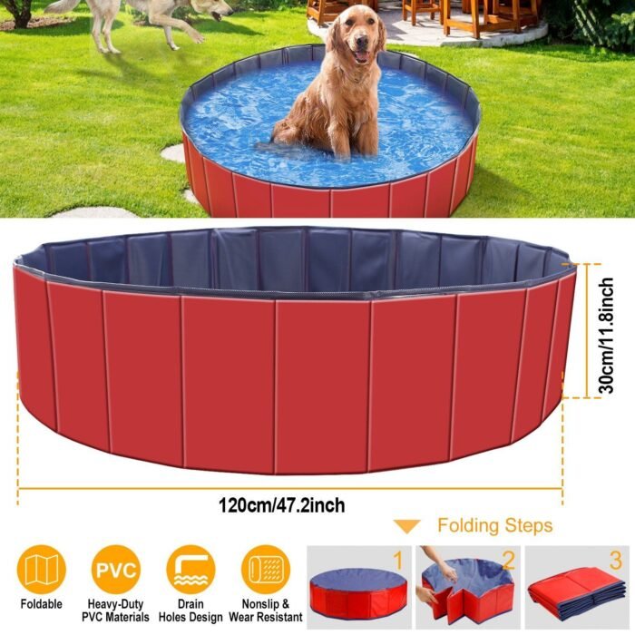 iMounTEK Foldable Pet Swimming Pool - Image 19
