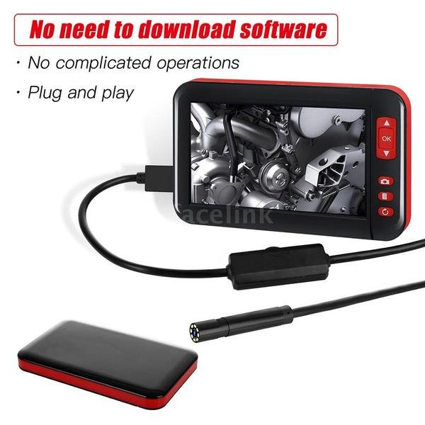 Industrial Endoscope Borescope Inspection Camera Built-in - Image 3