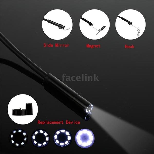 Industrial Endoscope Borescope Inspection Camera Built-in - Image 10