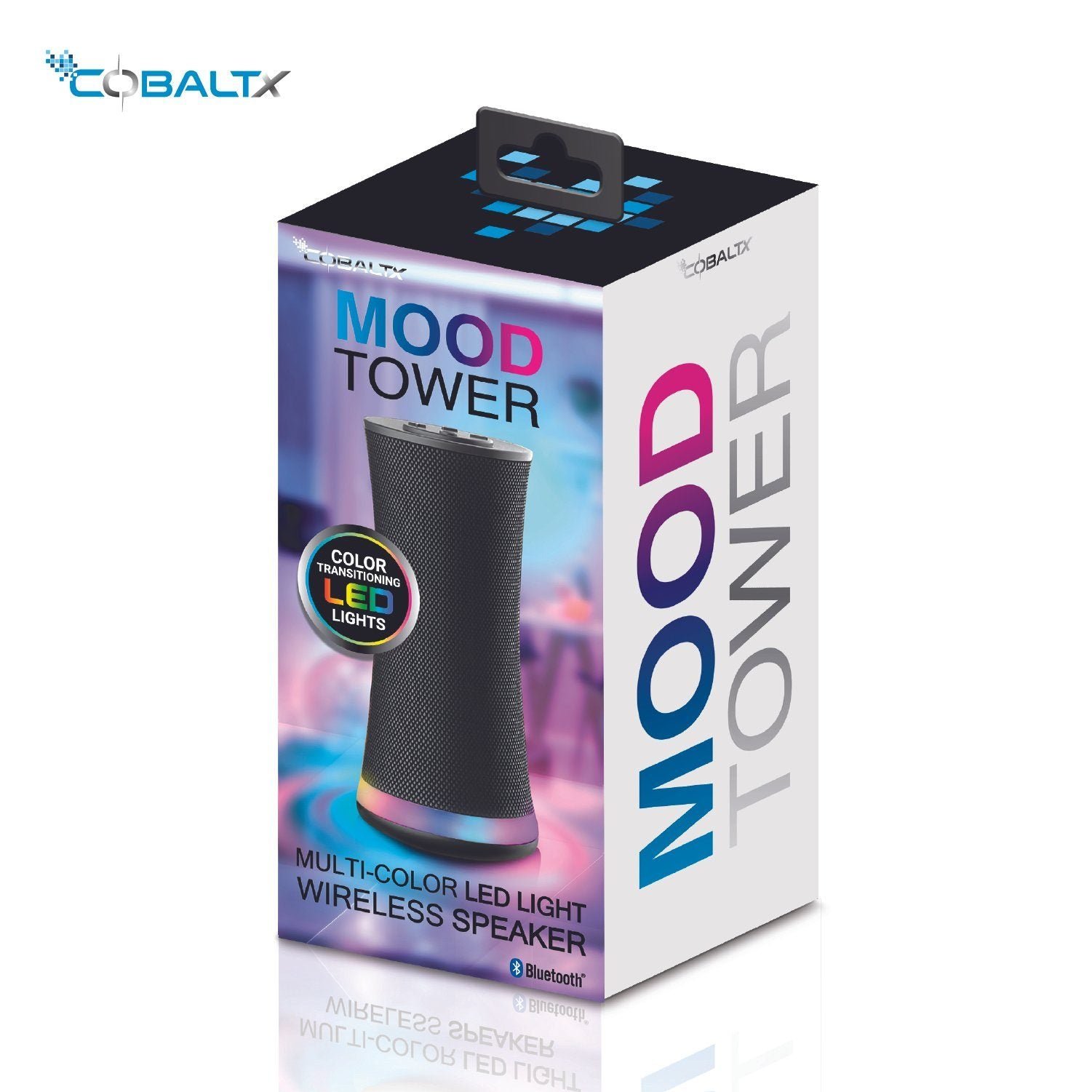 Mood Tower Multi-Color LED Light Wireless Speaker - Image 3