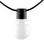 Plug-in Globe String Light Warm White Fairy Light Bulbs - Image 5