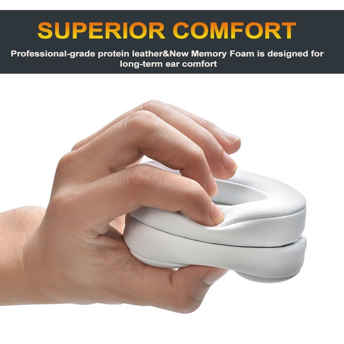 Replacement EarPad Cushions for Beats by Dr. Dre Studio 2.0 - Image 4