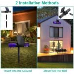 Solar Powered Bug Zapper LED Mosquito Killer Lamp - Image 12