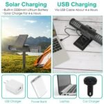Solar Powered Bug Zapper LED Mosquito Killer Lamp - Image 9