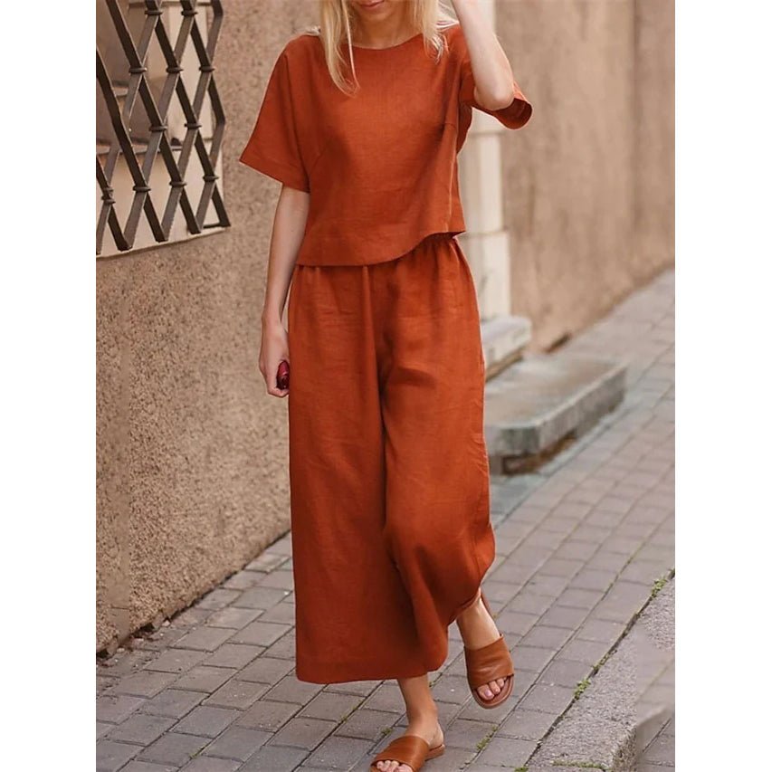 Women's Simple Fashion Comfortable Homewear Set - Image 5