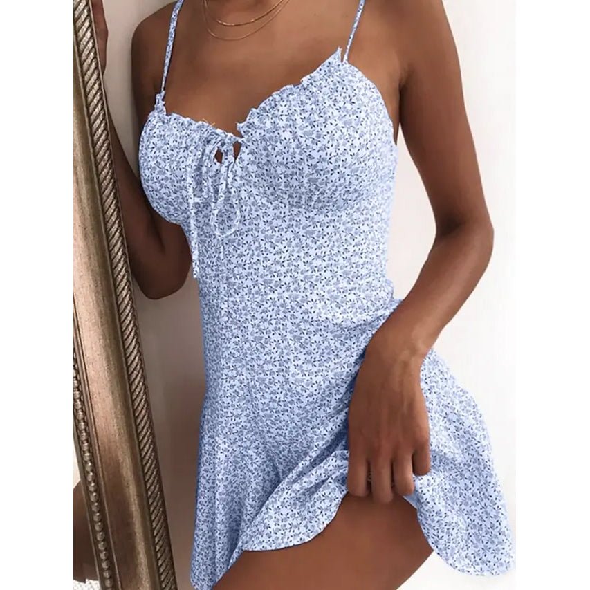 Women's Sundress Short Mini Dress - Image 4