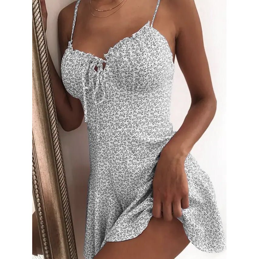 Women's Sundress Short Mini Dress - Image 3